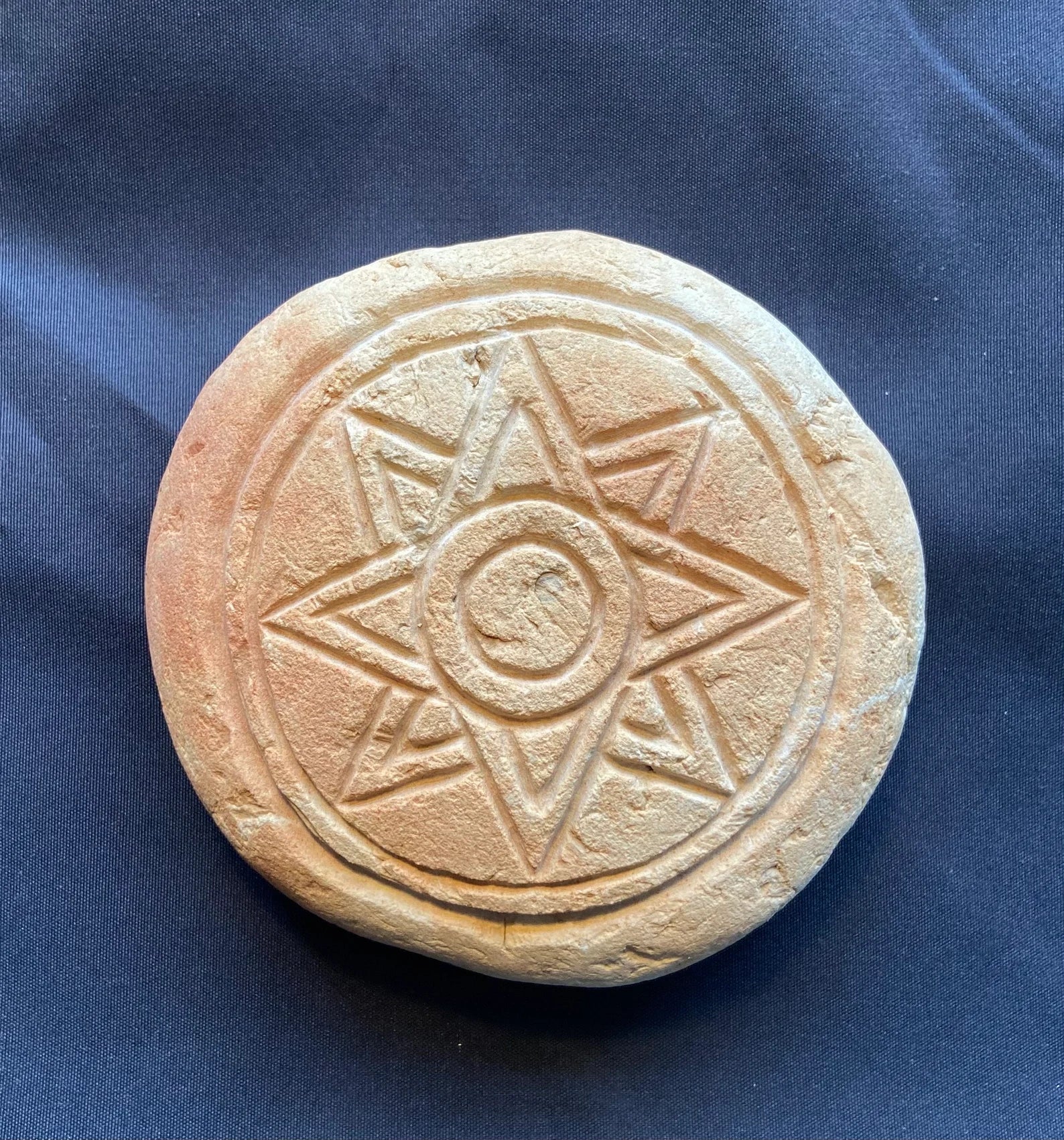 Stone Carved Lakota Symbol of Hope and Balance