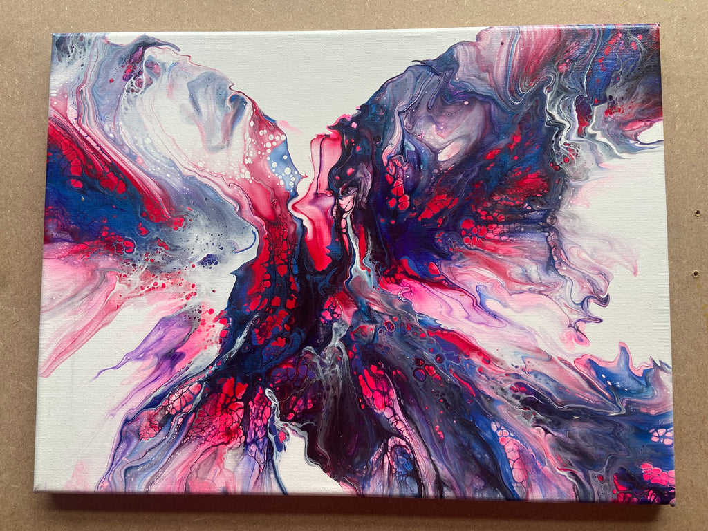 The Butterfly (acrylic painting)