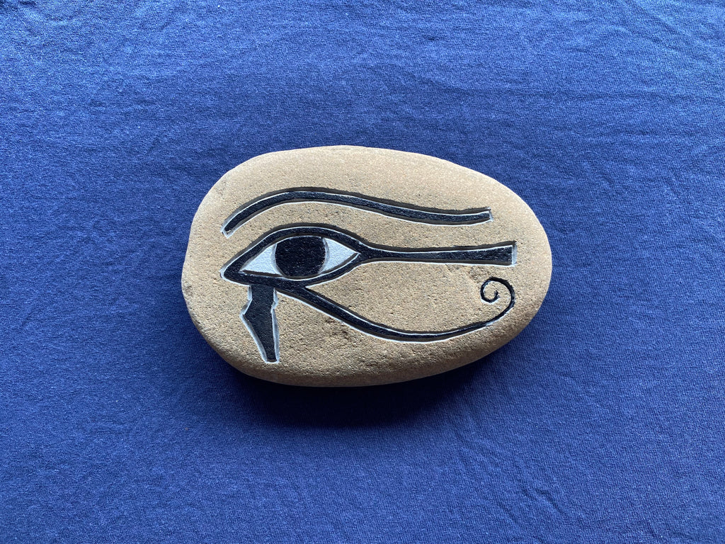 Stone Carved The Eye of Horus