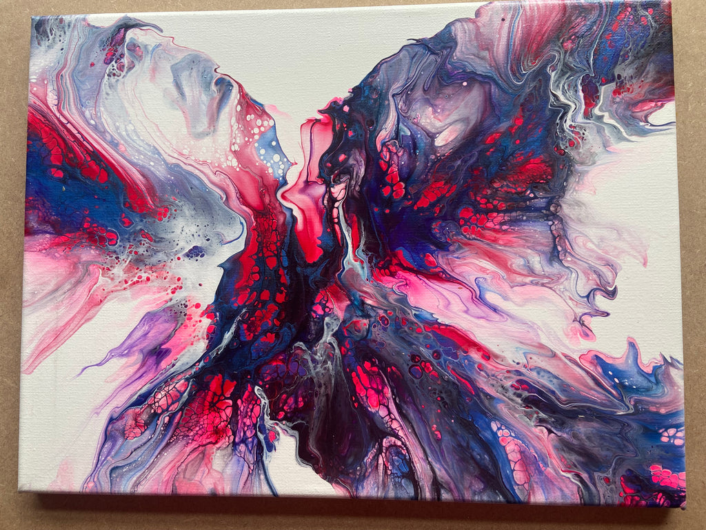 The Butterfly (acrylic painting)