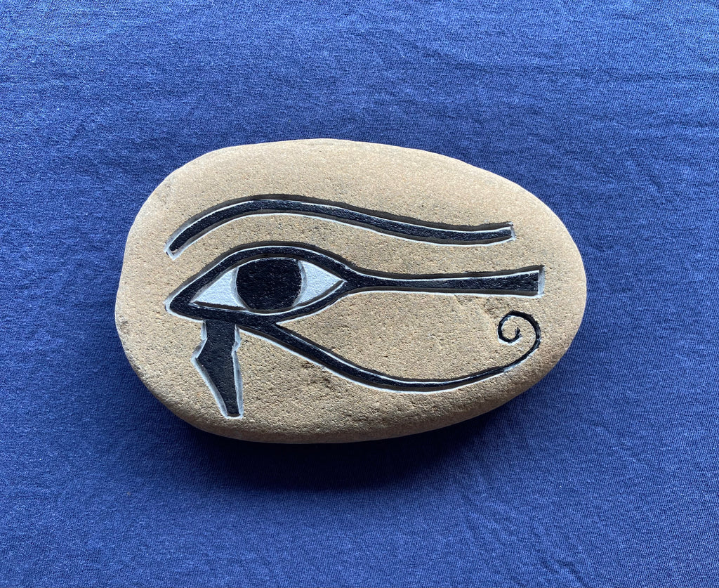 Stone Carved The Eye of Horus
