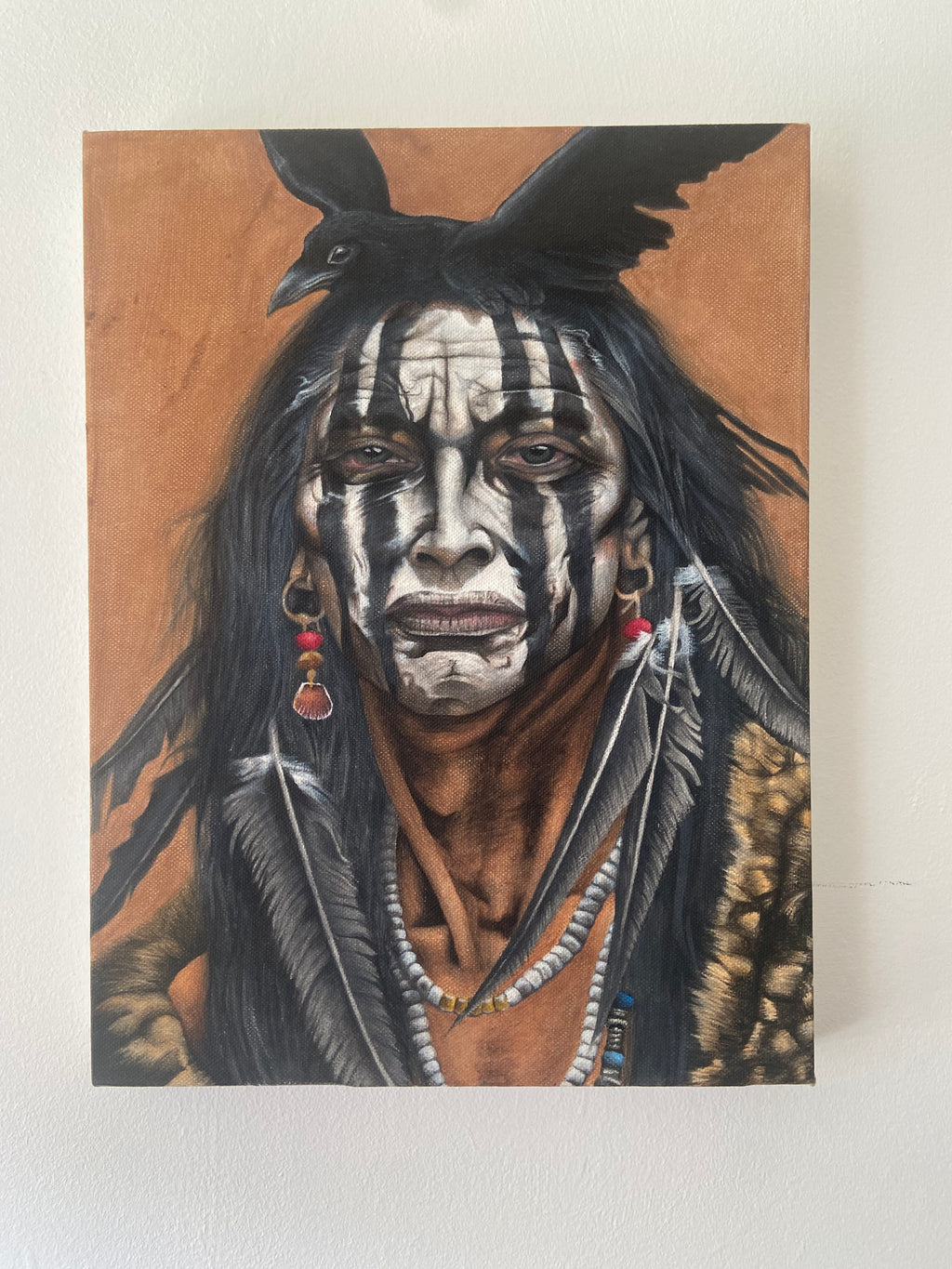 Medicine Man Acrylic Painting