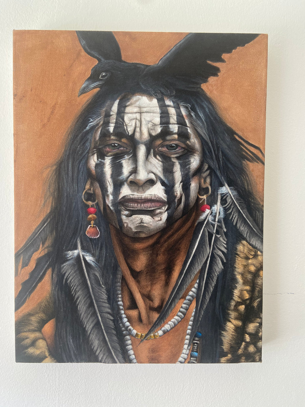 Medicine Man Acrylic Painting