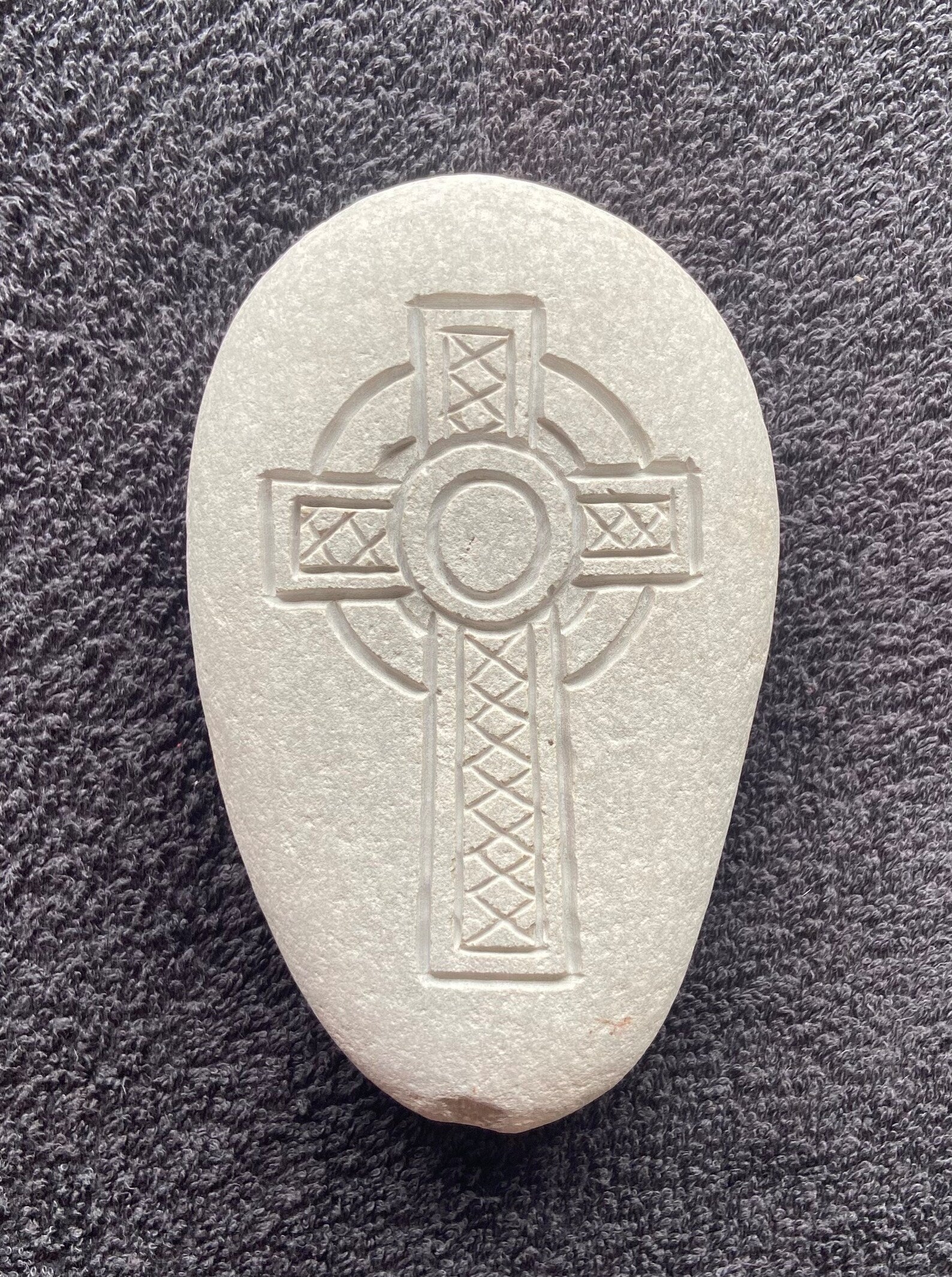 Stone Carved Celtic Cross