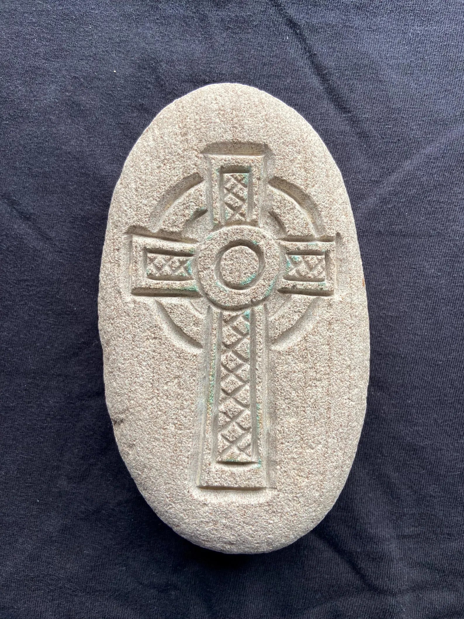 Stone Carved Celtic Cross
